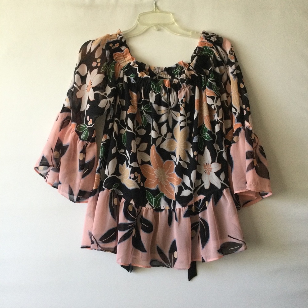 Loft Floral Off-Shoulder Women's Top